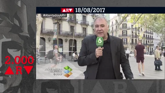 ARV cumple 2.000 programas: así vivimos en directo los atentados de Cataluña ARV cumple 2.000 programas: así vivimos en directo los atentados de Cataluña