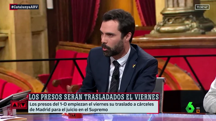 El presidente del Parlament de Catalunya