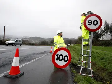 Señal de 90 km/h Señal de 90 km/h