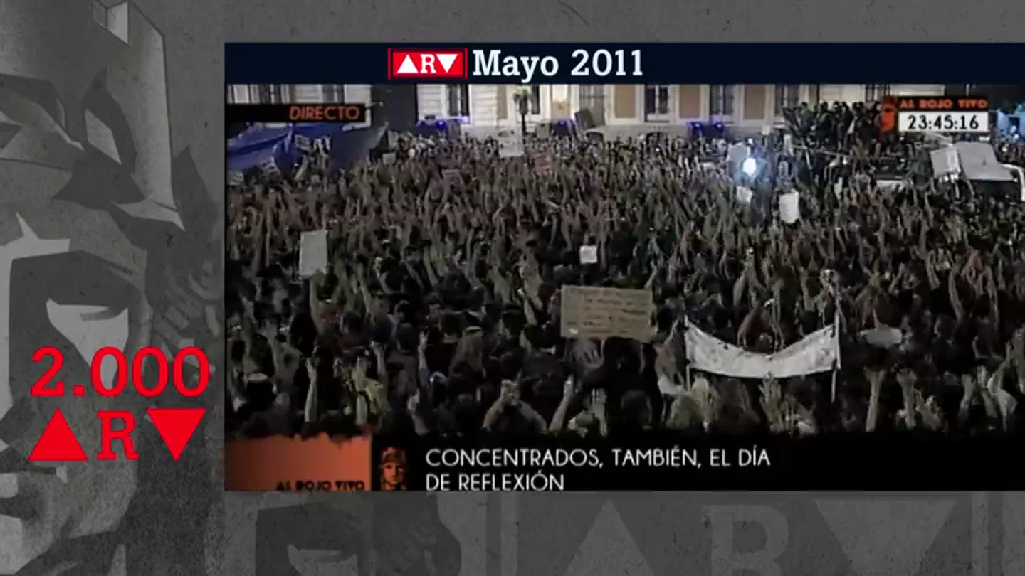 Así vivimos en Al Rojo Vivo el nacimiento del movimiento 15M Así vivimos en Al Rojo Vivo el nacimiento del movimiento 15M