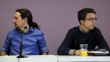 Pablo Iglesias e Íñigo Errejón, en la foto