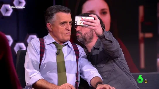 Selfie de Jordi Évole y El Gran Wyoming Selfie de Jordi Évole y El Gran Wyoming