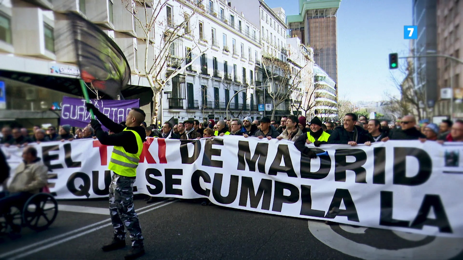 Huelga de taxistas