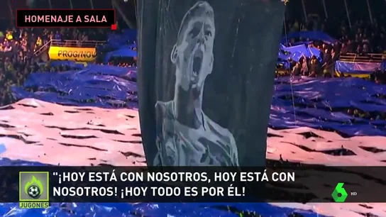 Emocionante ovación en el minuto 9 del Nantes vs Saint-Etienne en recuerdo de Emiliano Sala Emocionante ovación en el minuto 9 del Nantes vs Saint-Etienne en recuerdo de Emiliano Sala
