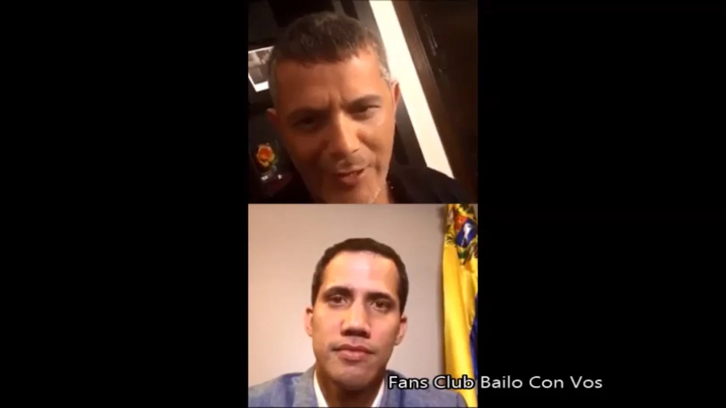 Alejandro Sanz entrevista a Juan Guaidó Alejandro Sanz entrevista a Juan Guaidó