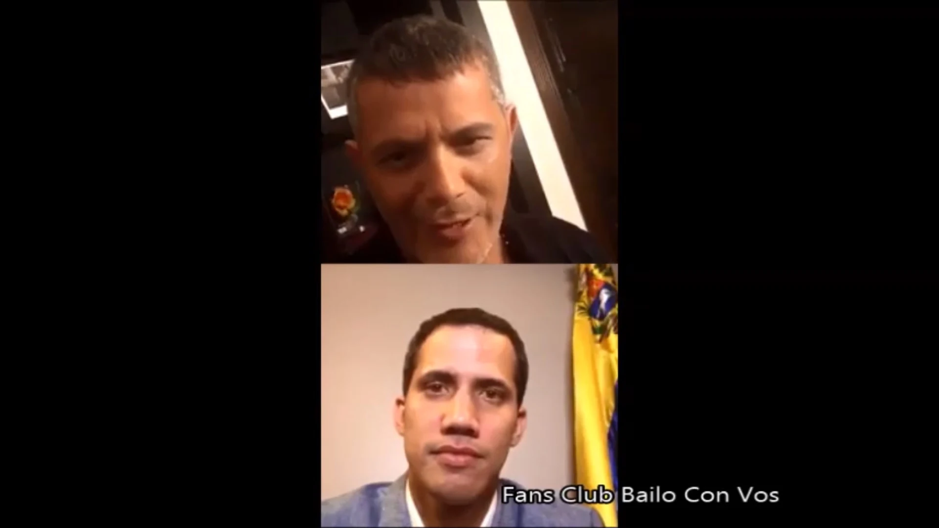 Alejandro Sanz entrevista a Juan Guaidó