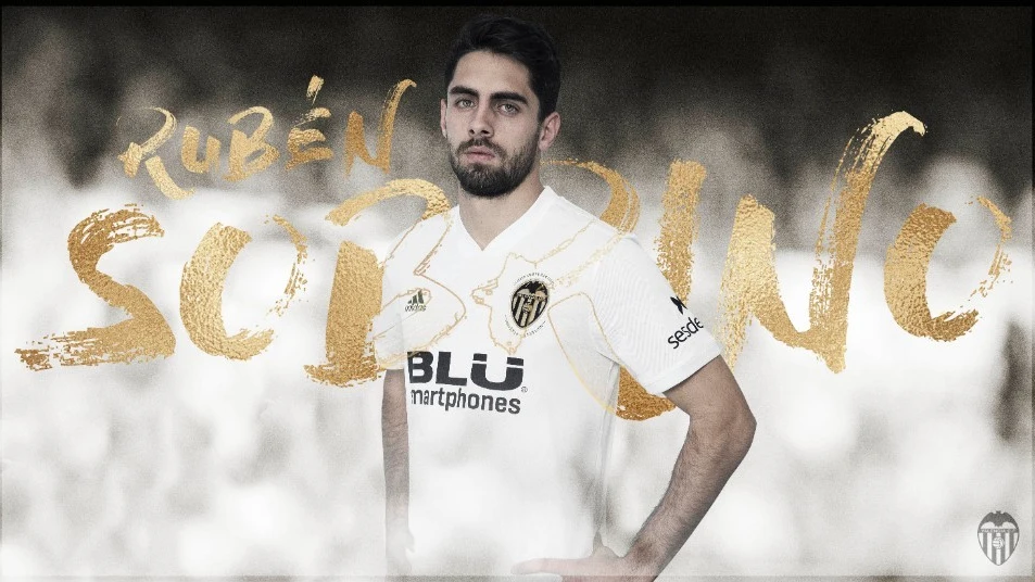 Rubén Sobrino, nuevo jugador del Valencia