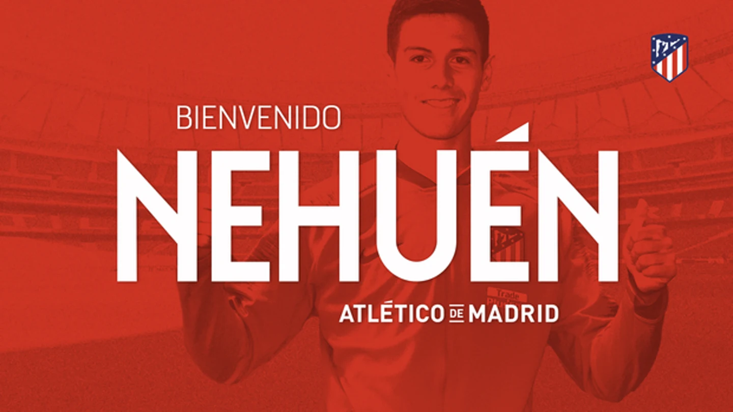 El Atlético anuncia la llegada de Nehuén Pérez El Atlético anuncia la llegada de Nehuén Pérez