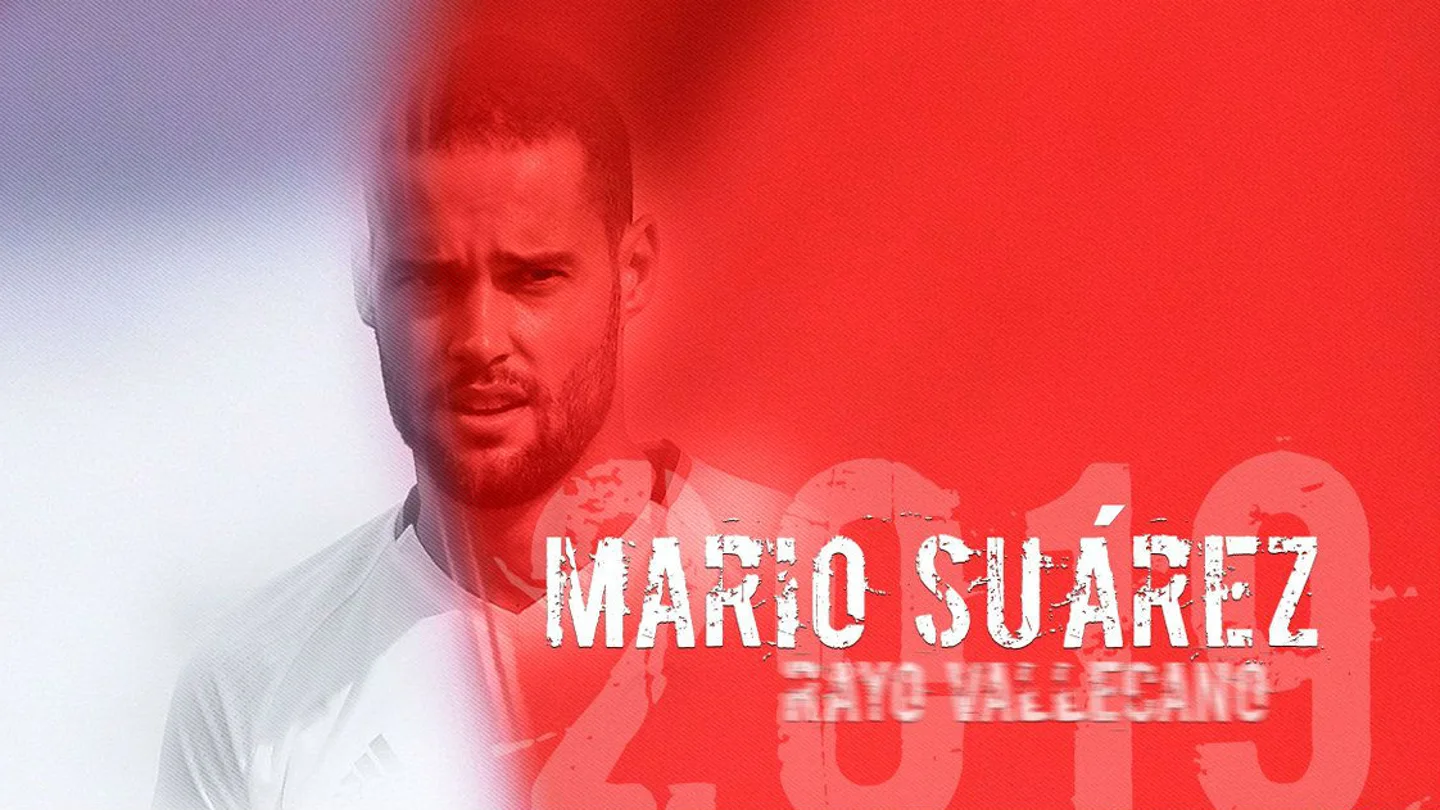 Mario Suárez jugará en el Rayo Vallecano Mario Suárez jugará en el Rayo Vallecano