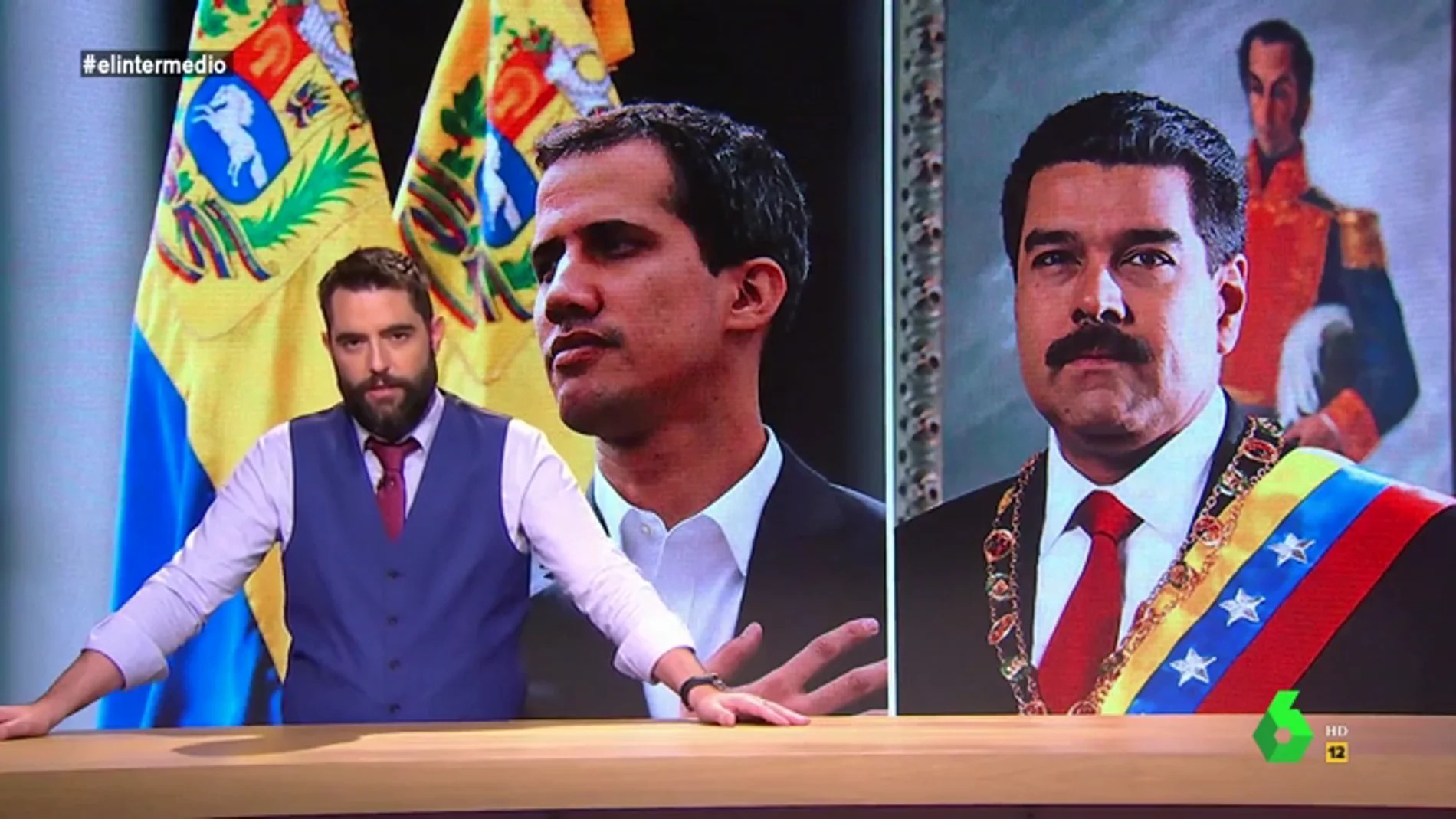 Los apoyos de los famosos a Juan Guaidó y Nicolás Maduro