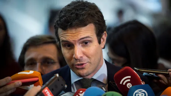 El presidente del PP, Pablo Casado El presidente del PP, Pablo Casado