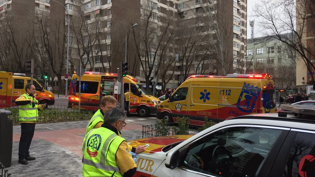 Un hombre fallece tras ser atropellado por un coche sin conductor en Madrid