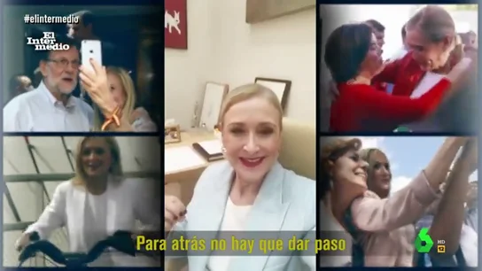 Así fue el 'temazo' de Cristina Cifuentes que arrasó en fiestas de la URJC: "No me voy, me quedo" Así fue el 'temazo' de Cristina Cifuentes que arrasó en fiestas de la URJC: "No me voy, me quedo"
