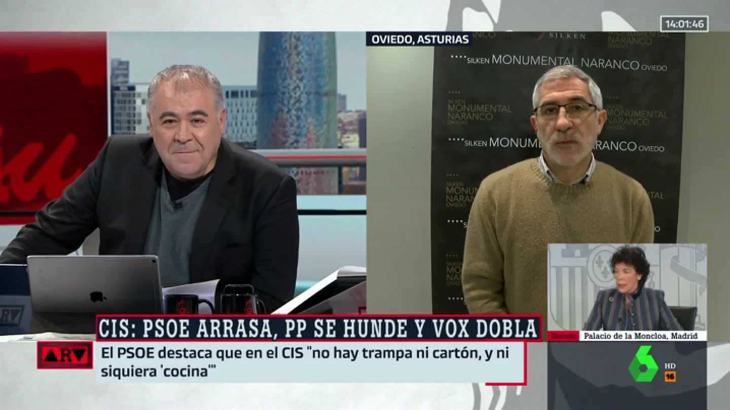 El mensaje de Llamazares tras abandonar IU: "Discrepo con ellos y con Podemos, están dando portazos y echando a gente" El mensaje de Llamazares tras abandonar IU: "Discrepo con ellos y con Podemos, están dando portazos y echando a gente"