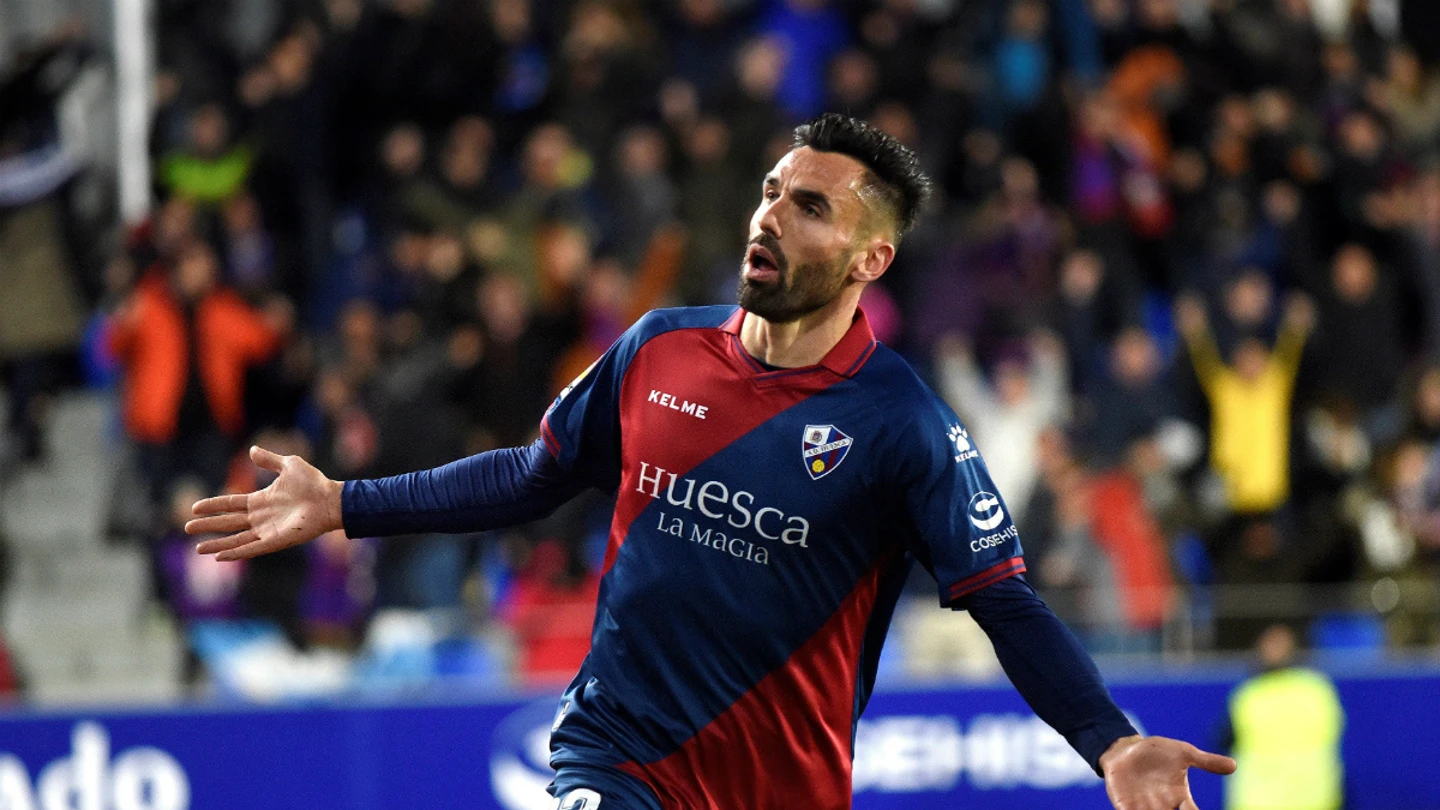 Enric Gallego celebra un gol Enric Gallego celebra un gol