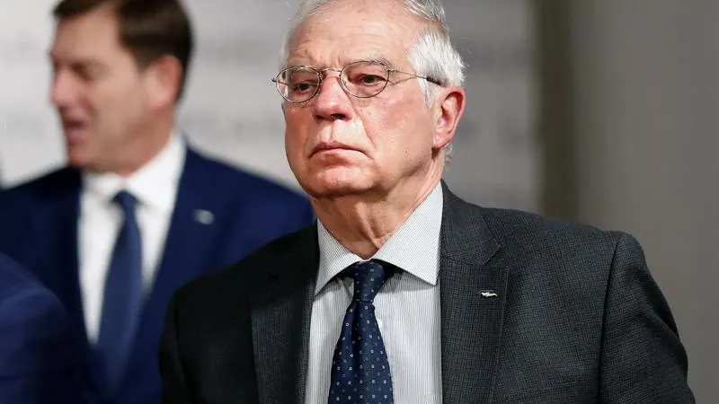 El ministro de Exteriores, Josep Borrell