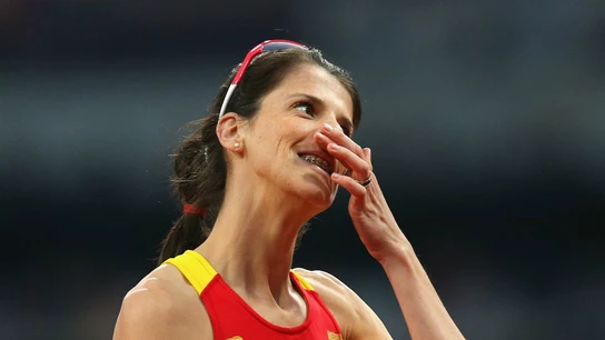 Ruth Beitia, en Londres 2012 Ruth Beitia, en Londres 2012