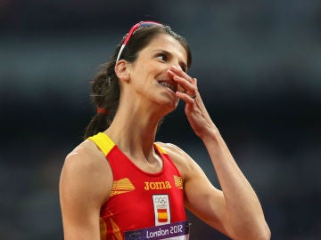Ruth Beitia, en Londres 2012 Ruth Beitia, en Londres 2012