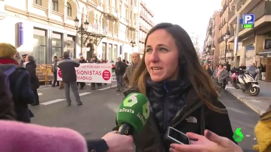 Podemos muestra su apoyo a los taxistas Podemos muestra su apoyo a los taxistas