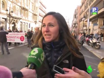 Podemos muestra su apoyo a los taxistas Podemos muestra su apoyo a los taxistas