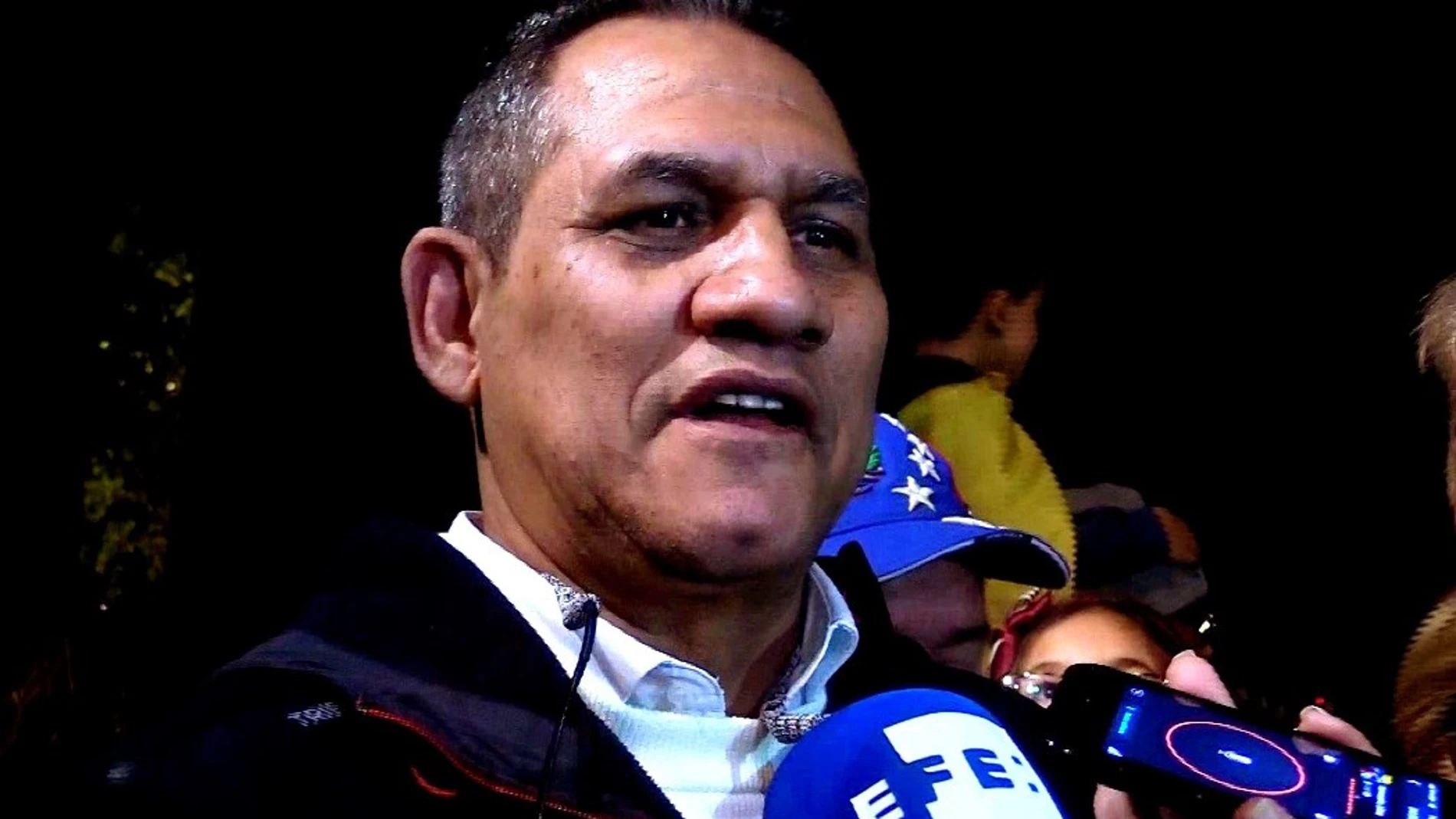 Imagen del padre de Guaidó