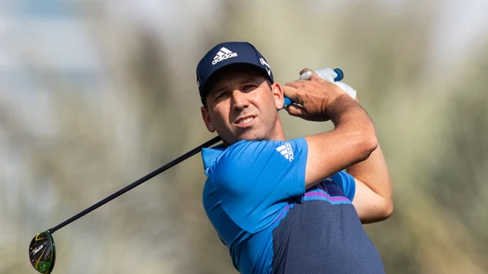 Sergio García, en el Omega Dubai Desert Classic Sergio García, en el Omega Dubai Desert Classic