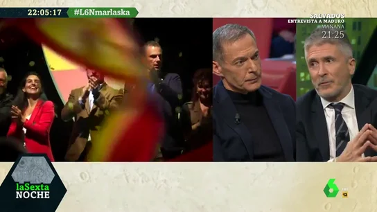 Fernando Grande-Marlaska, en laSexta Noche Fernando Grande-Marlaska, en laSexta Noche