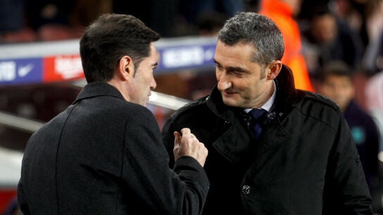 Valverde saluda a Marcelino