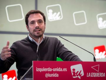 El coordinador general de Izquierda Unida, Alberto Garzón El coordinador general de Izquierda Unida, Alberto Garzón