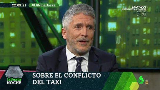Fernando Grande-Marlaska, en laSexta Noche Fernando Grande-Marlaska, en laSexta Noche