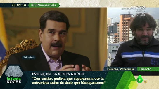 Jordi Évole, en laSexta Noche Jordi Évole, en laSexta Noche