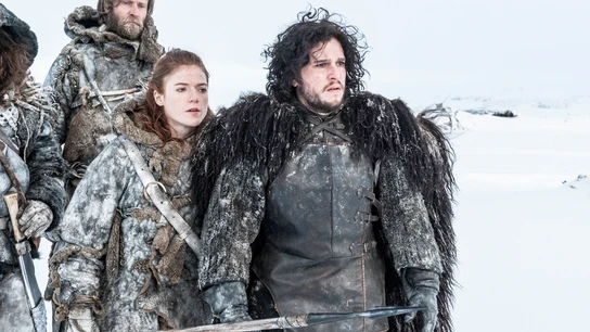 Rose Leslie y Kit Harington, Ygritte y Jon Snow en 'Juego de Tronos' Rose Leslie y Kit Harington, Ygritte y Jon Snow en 'Juego de Tronos'