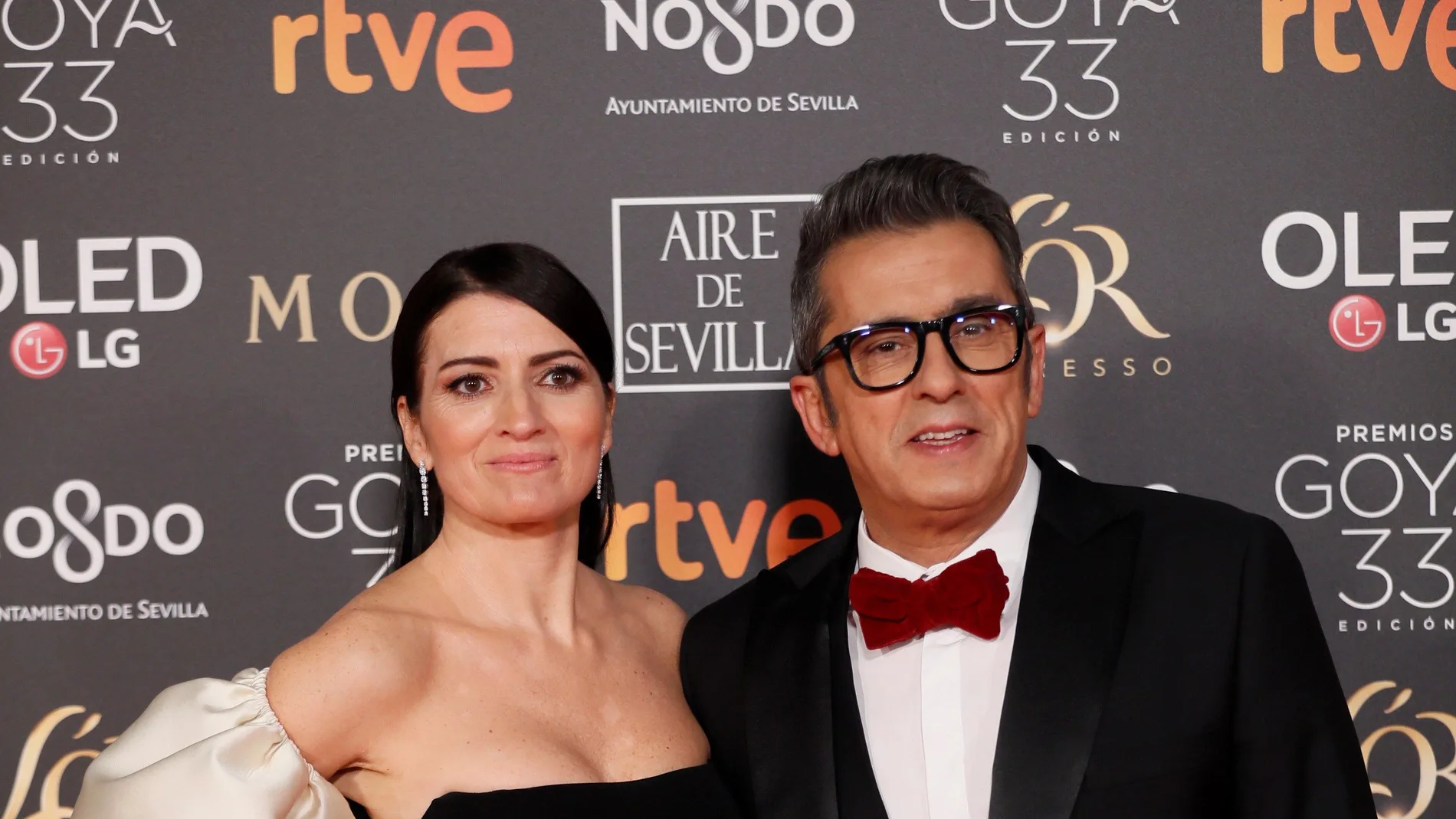 Los presentadores de los Premios Goya 2019, Silvia Abril y Andreu Buenafuente