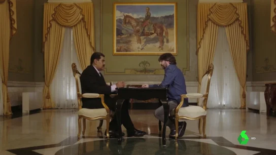 Nicolás Maduro con Jordi Évole Nicolás Maduro con Jordi Évole