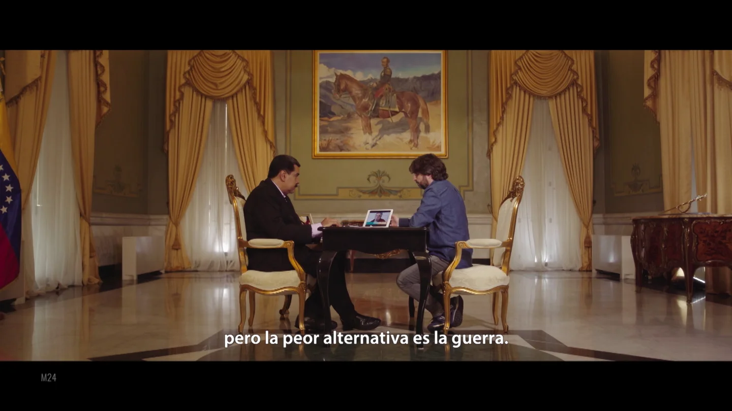 Nicolás Maduro habla con Jordi Évole Nicolás Maduro habla con Jordi Évole