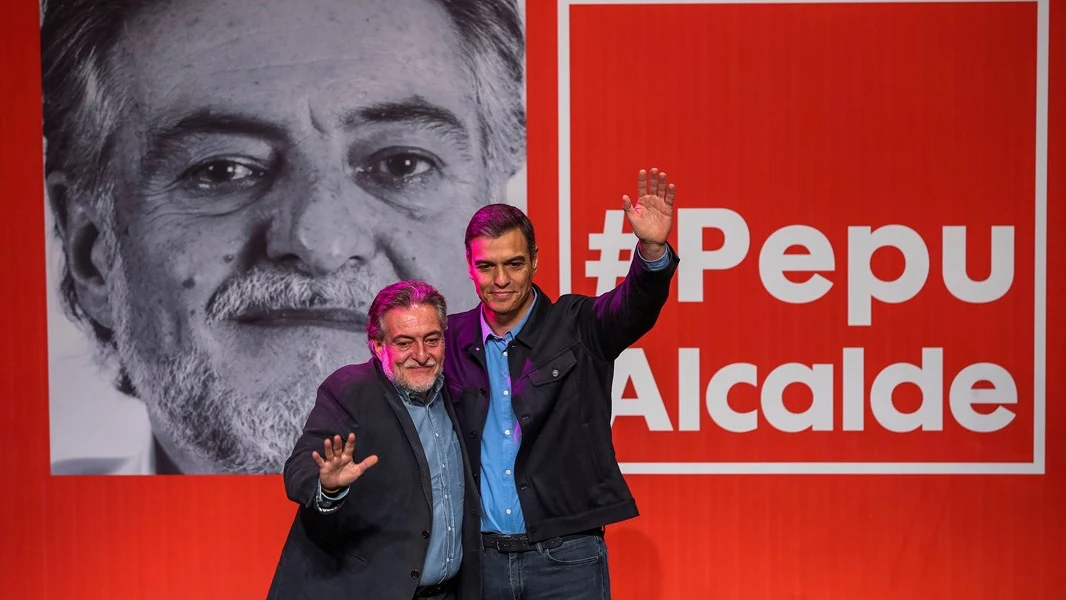 Pepu Hernández y Pedro Sánchez