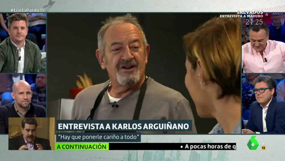 Karlos Arguiñano revela qué hace con la comida que cocina en el