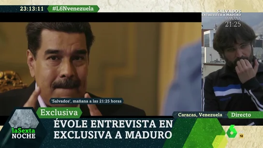 Nicolás Maduro en Salvados Nicolás Maduro en Salvados