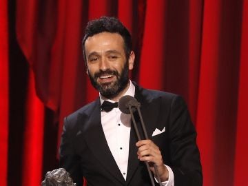 Rodrigo Sorogoyen recoge el premio Goya a mejor dirección Rodrigo Sorogoyen recoge el premio Goya a mejor dirección