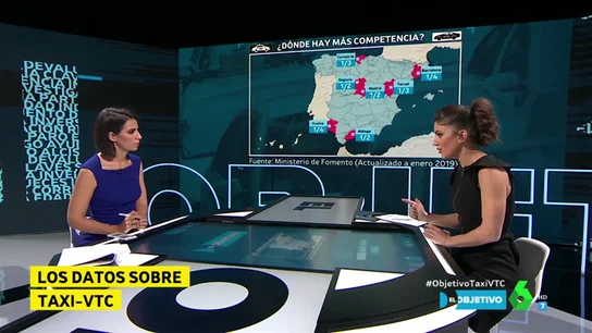 Madrid tiene un VTC por cada dos taxis Madrid tiene un VTC por cada dos taxis