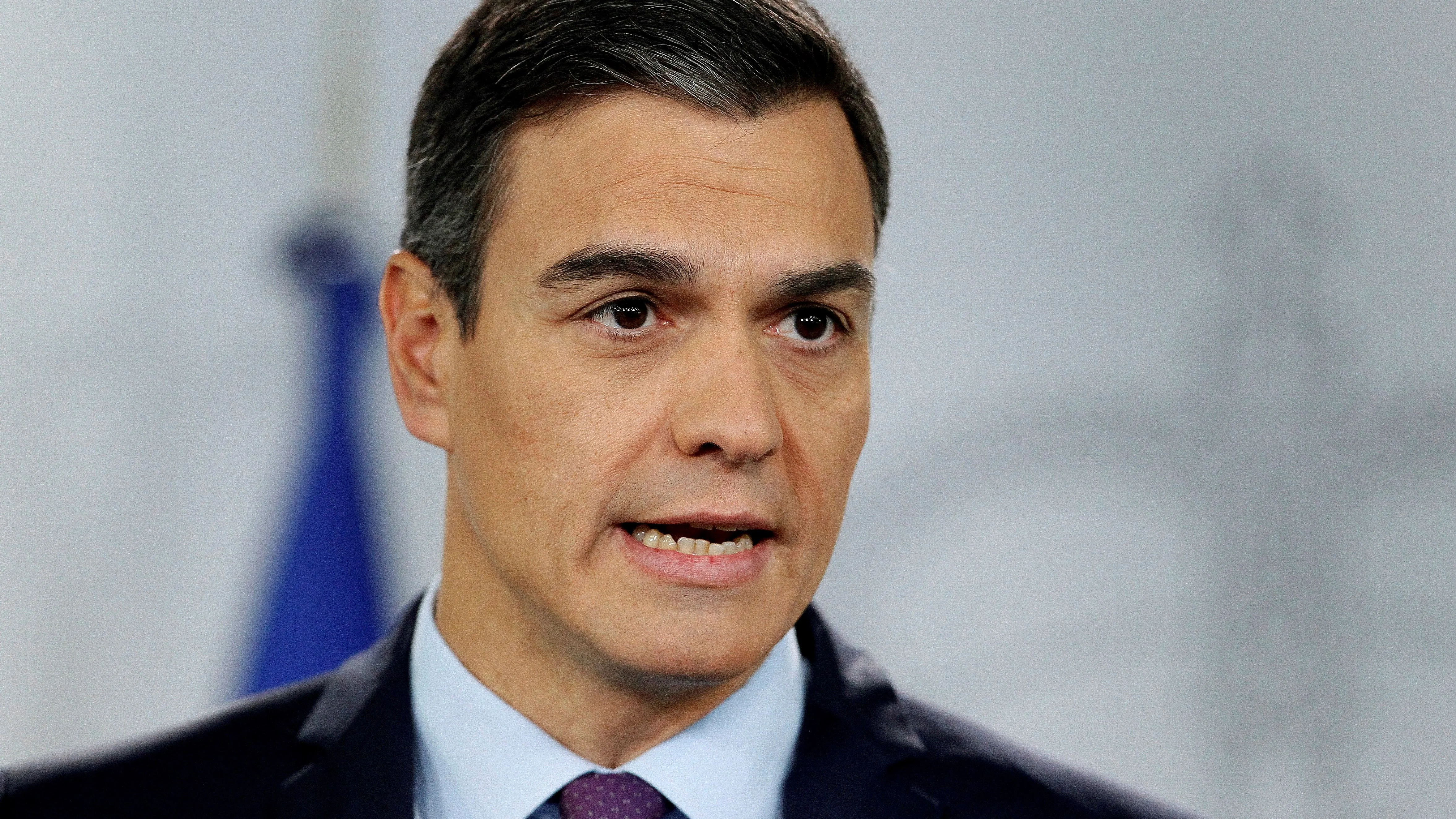 El presidente del Gobierno, Pedro Sánchez