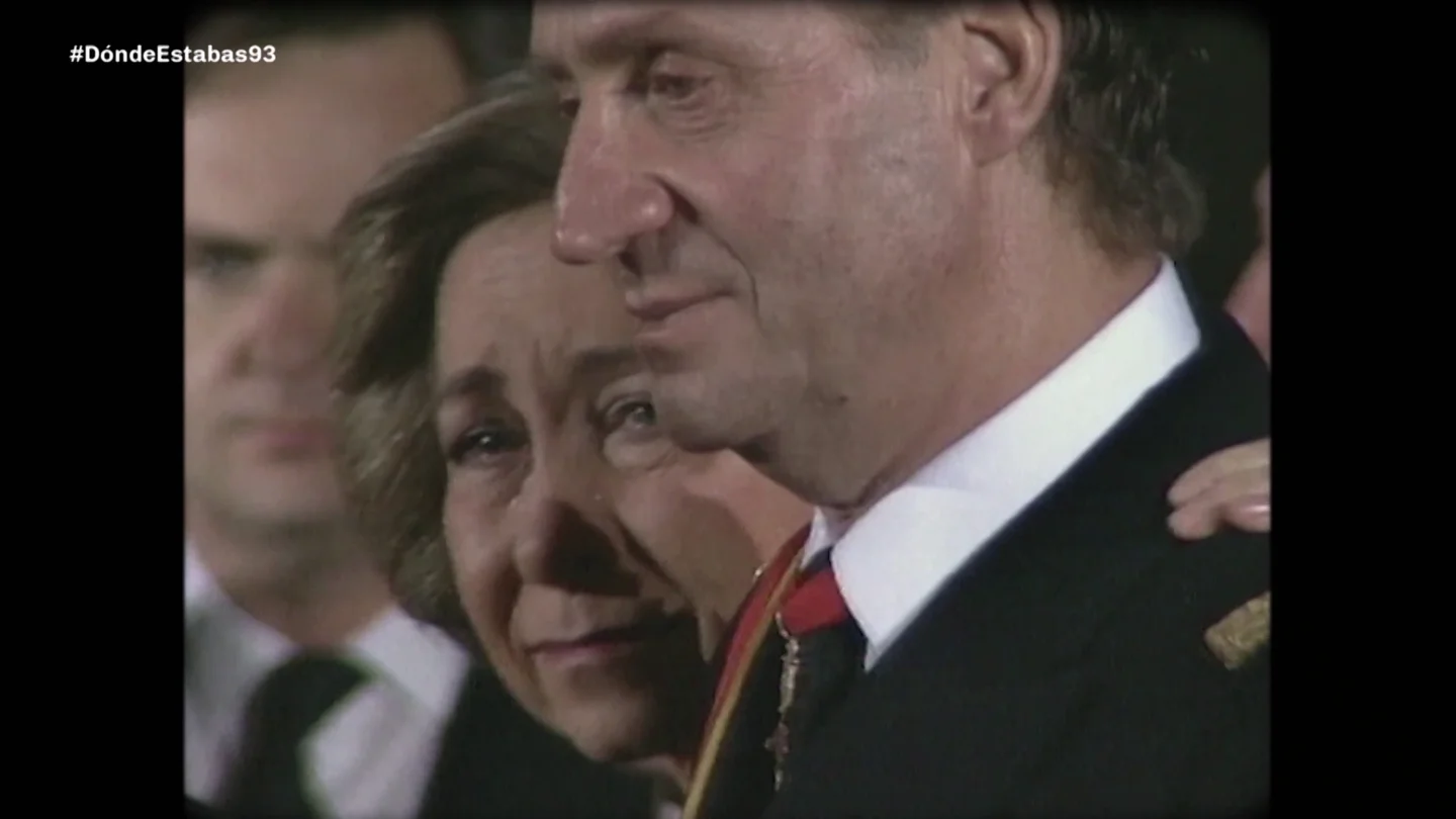 Los reyes de España en 1993 Los reyes de España en 1993