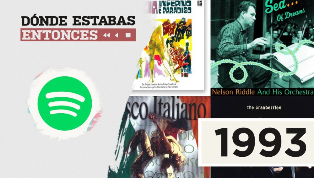 Lista reproducible: Los del Río, Aerosmith o Antonio Machin, entre los éxitos de Dónde estabas entonces 1993