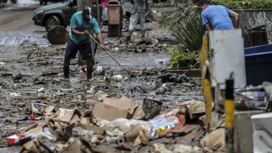 Las lluvias torrenciales dejan al menos seis muertos en Río de Janeiro Las lluvias torrenciales dejan al menos seis muertos en Río de Janeiro