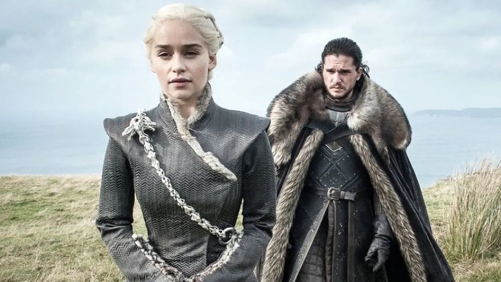 Daenerys Targaryen y Jon Snow en 'Juego de Tronos'