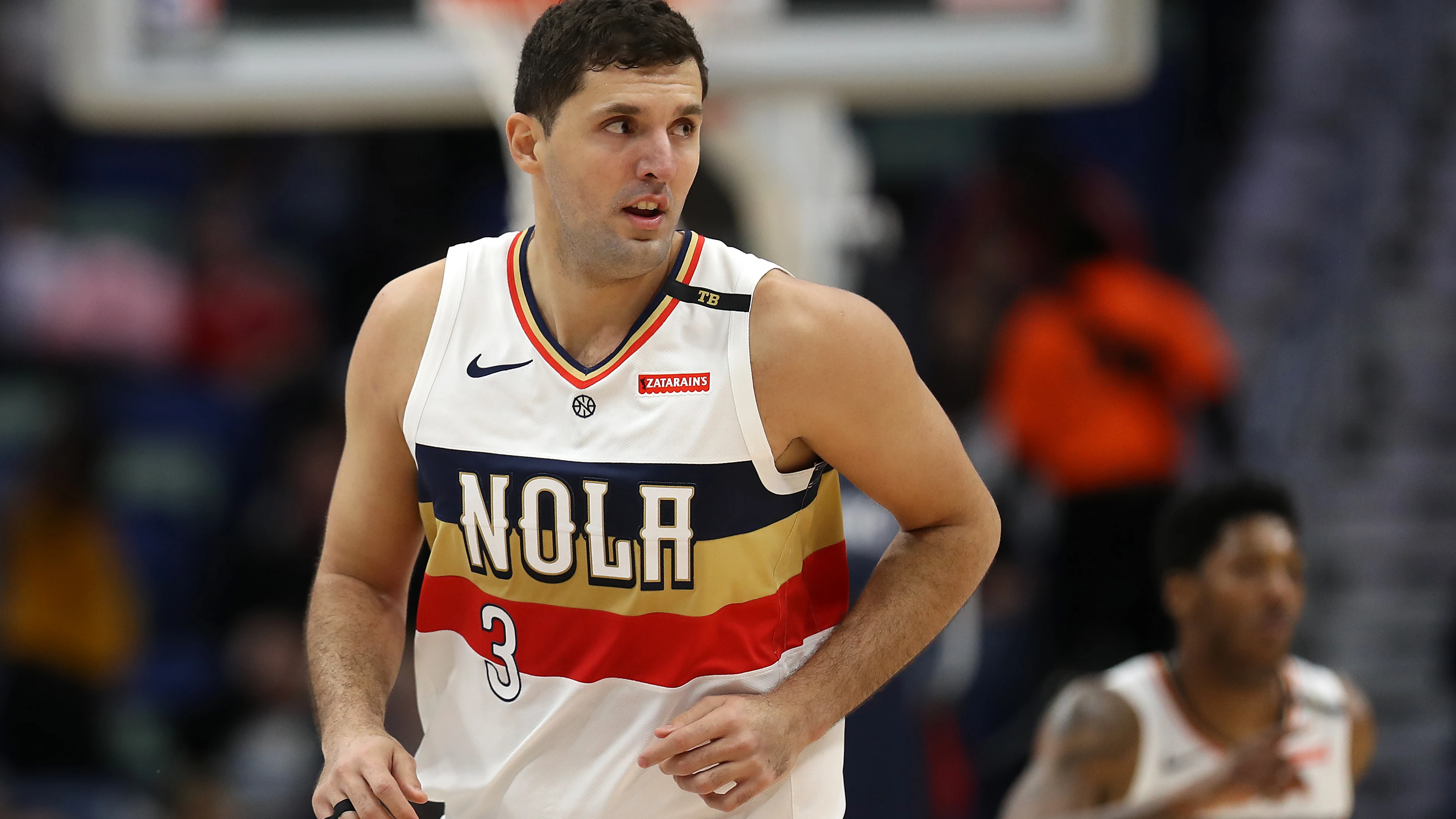 Nikola Mirotic, durante un partido con los Pelicans