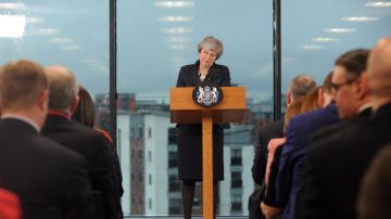 La primera ministra de Reino Unido, Theresa May