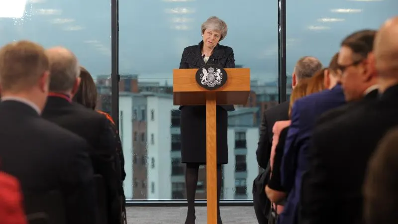 La primera ministra de Reino Unido, Theresa May