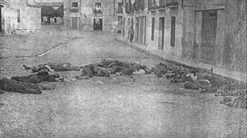 Fusilados en Talavera de la Reina en septiembre de 1936