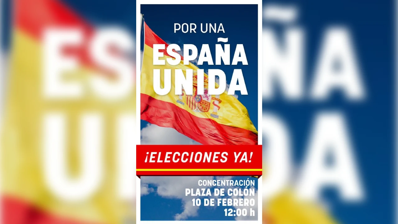 Manifestación "Por una España unida"